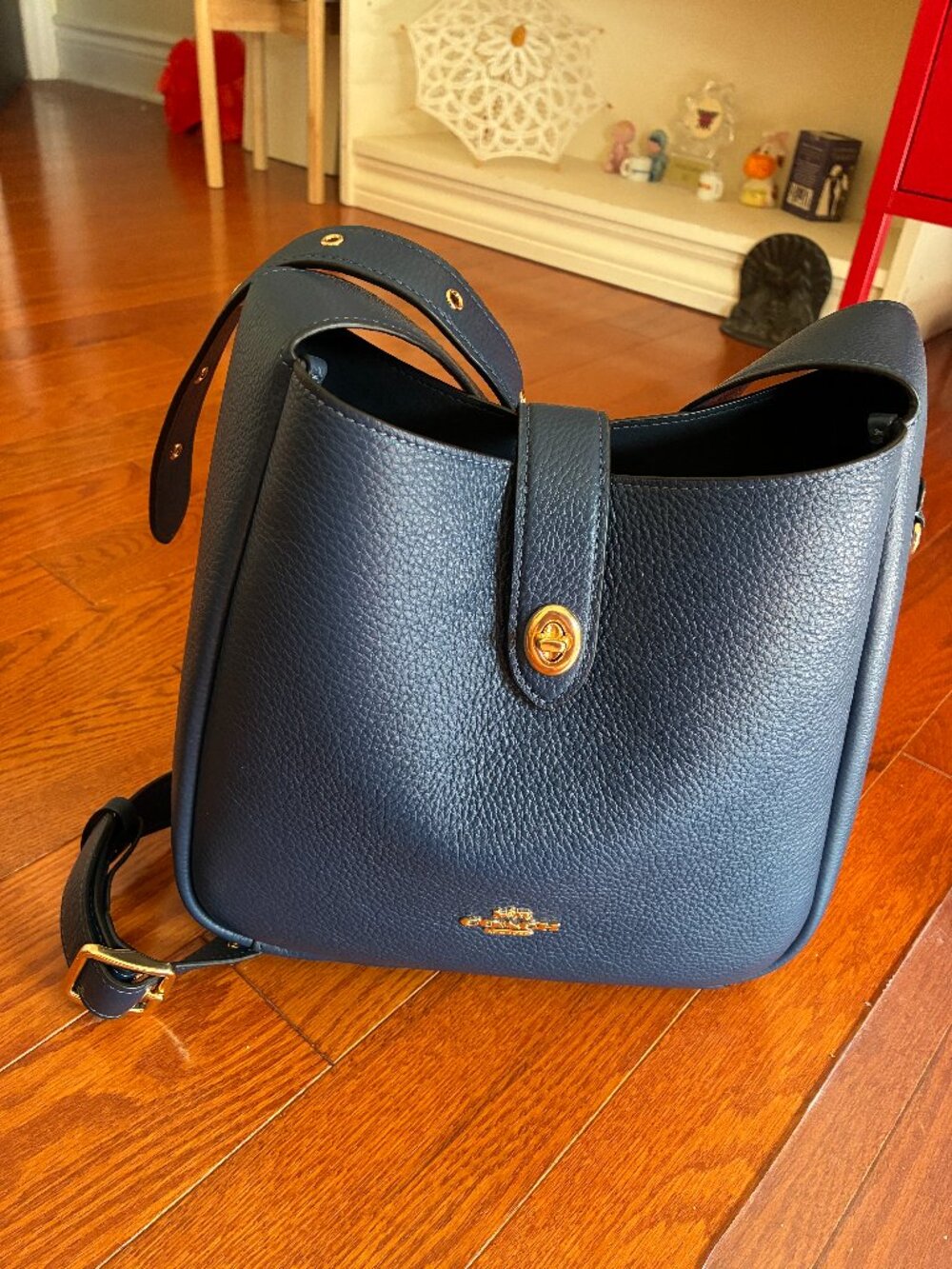 COACH Hadley Convertible Crossbody Shoulder Bag Leather - Picture 2 of 4